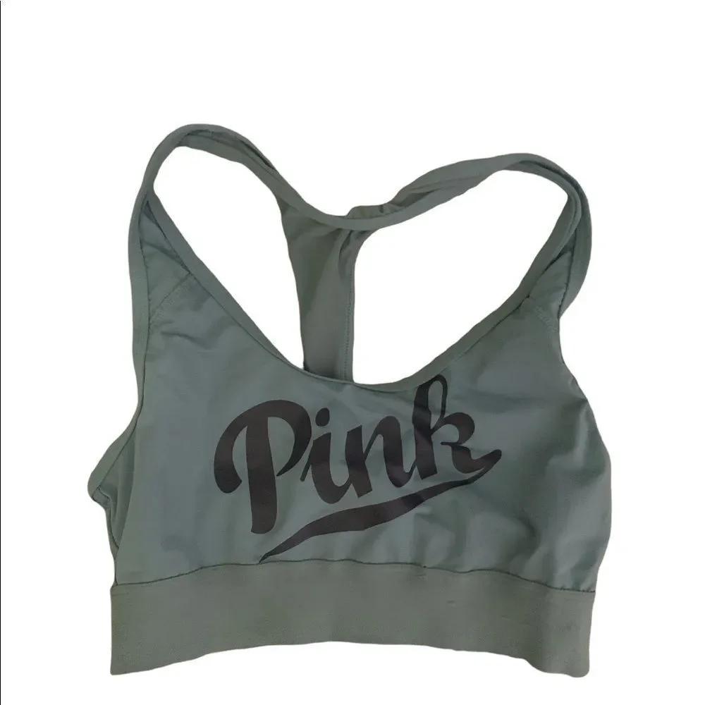 Very cute Victoria's Secret PINK Racerback Sports Bra (small)